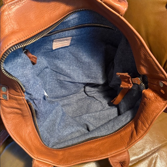 Clare V Tan Crossbody Messenger Bag - Picture 11 of 14